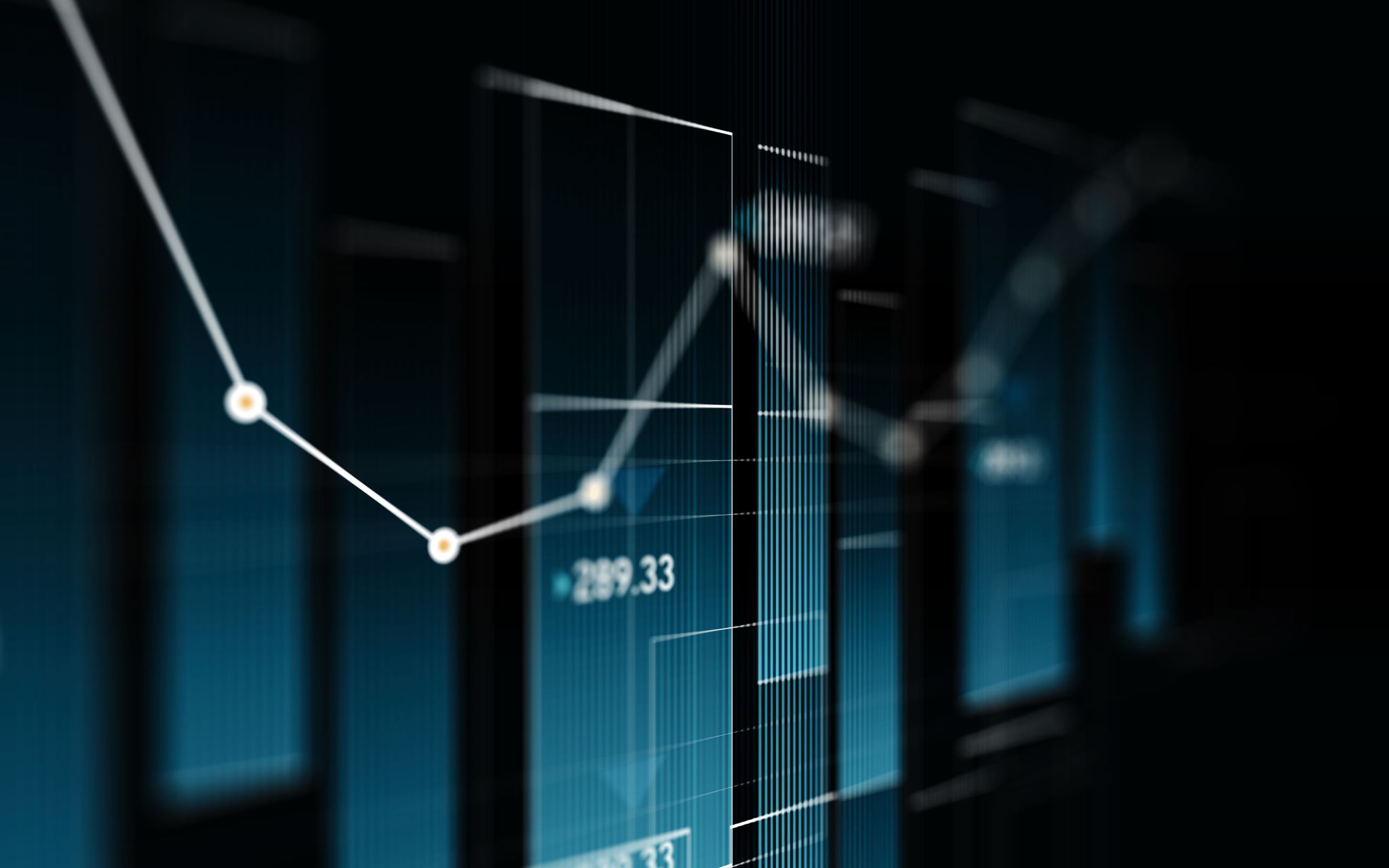 Sales dashboard with analytics charts